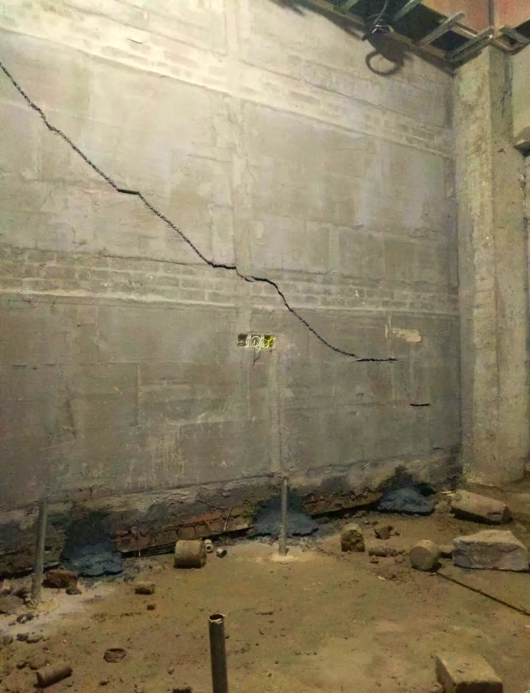 商丘永城房屋下沉加固